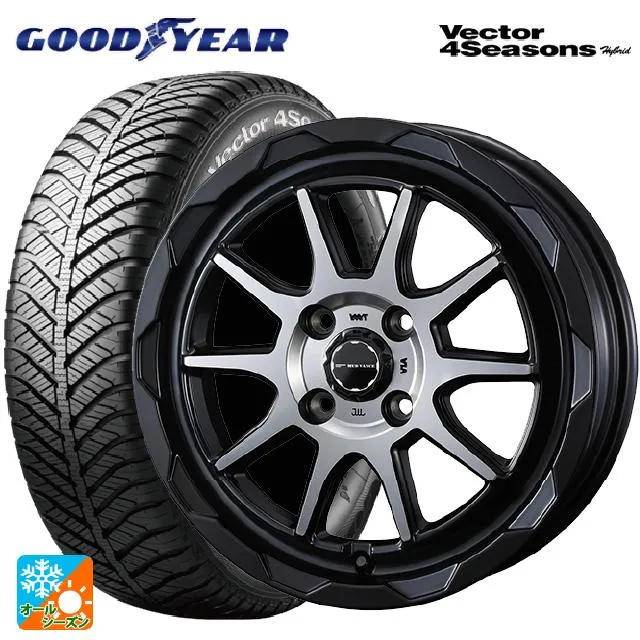 ダイハツ タフト(LA900/LA910)用 165/70R14 81S グッドイヤー ベクターフォーシーズンズ ハイブリッド マッドヴァンス06