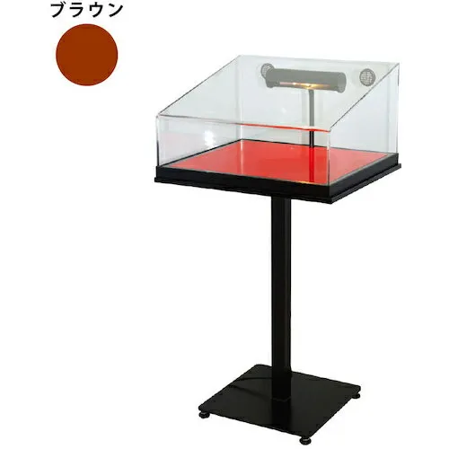 グリーンクロス サンプルケース SP-73(LEDライト付) ブラウン ( 6300034114 ) (株)グリーンクロス 【メーカー取寄】