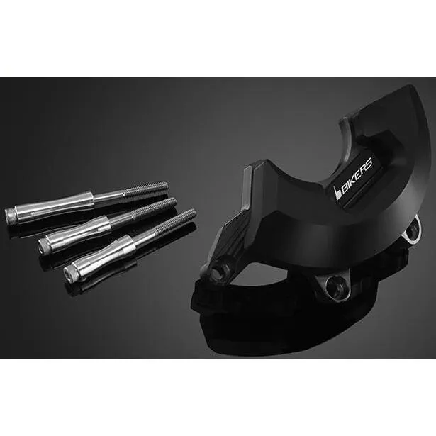 BIKERS バイカーズ エンジンプロテクターセット (左) カラー：レッド NINJA 250SL Z250SL KAWASAKI カワサキ クランクケースカバー エンジンパーツ エンジン