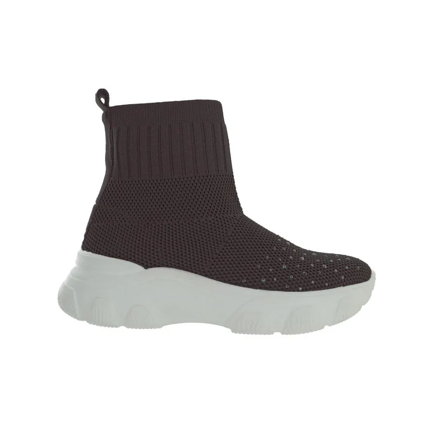 【並行輸入品】Bernie Mev Edith Women's Wedge Boots (Black, 5.5)