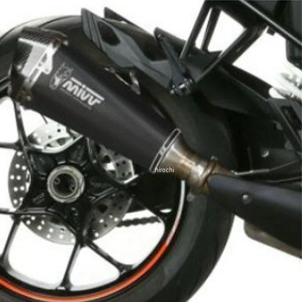 KT.018.LDRB ミヴ Mivv スリップオンマフラー DELTA RACE 16年-21年 KTM スーパーデュークGT ブラックステンレス SP店