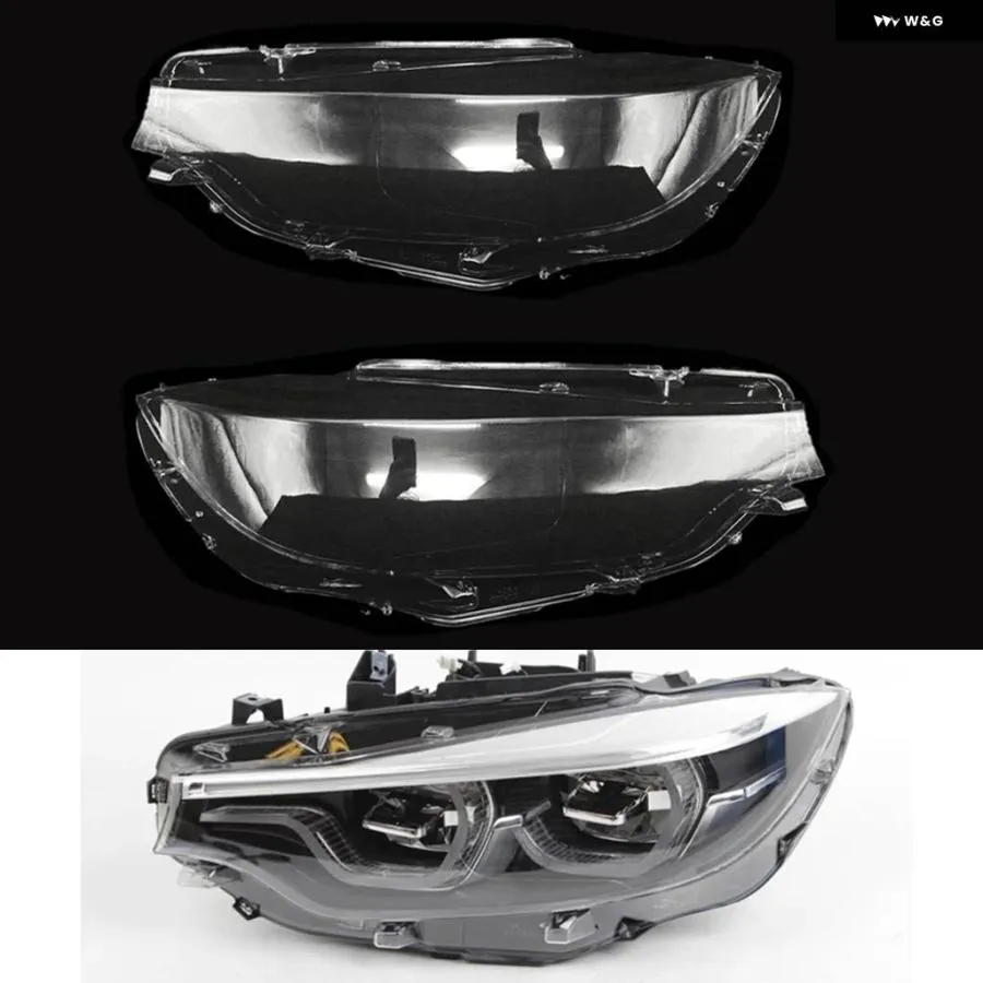 並行輸入品 車用LED ヘッドライト レンズ BMW 2018-2020 F32 F33 F36 F80 F82 F83 418D M4 シェル 425I 430I 435I 4シリーズ LCI