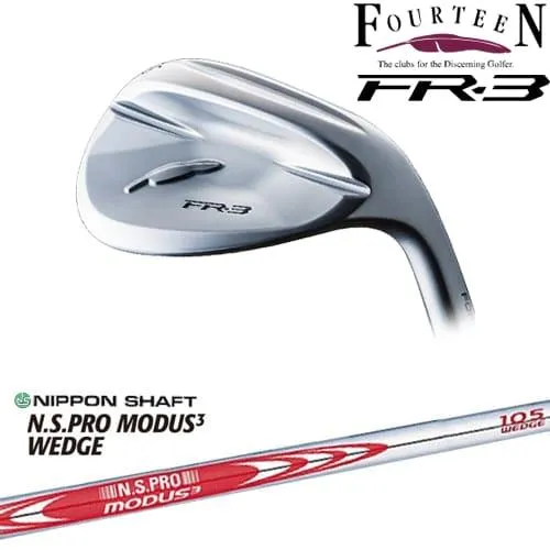 【予約】FR-3 ウェッジ パールサテン仕上げ[WD]フォーティーンFOURTEEN N.S.PRO MODUS3 WEDGE 日本シャフト