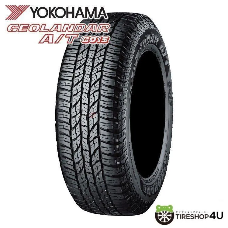 4本セット 255/55R18 YOKOHAMA ヨコハマ GEOLANDAR A/T G015 255/55-18 109H XL サマータイヤ 新品4本価格