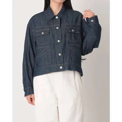 ハリス Harriss le ciel de harriss ビッグサイズヴィンテージスタイルタイプデニムジャケット （51）