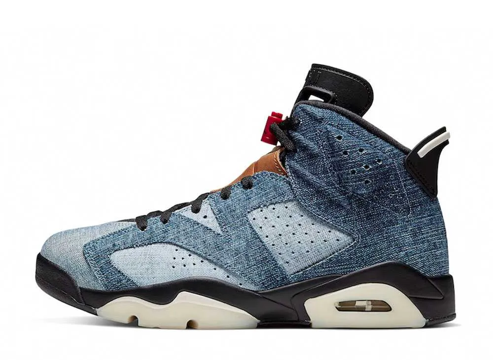 【今なら割引クーポン発行中】Nike ナイキ エアジョーダン6 ウォッシュデニム ナイキ CT5350-401 メンズ スニーカー ランニングシューズ 21SN-CT5350-401