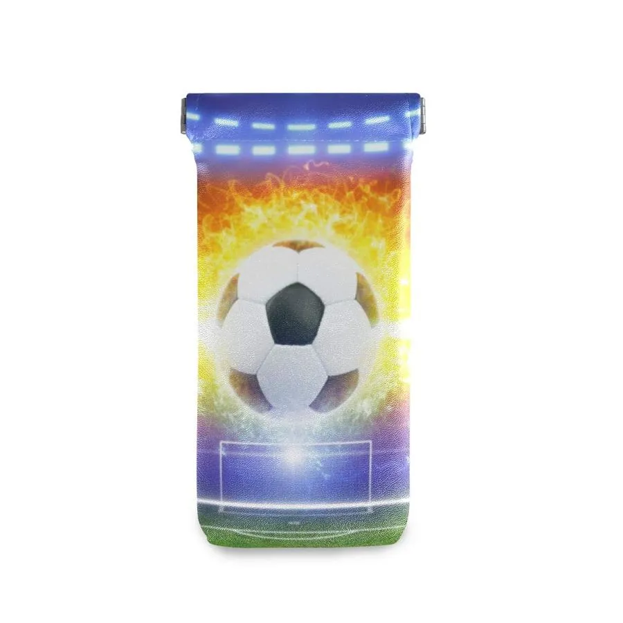 【並行輸入品】AUUXVA Sunglasses Pouch Sport Soccer Ball Game Squeeze Top Glass