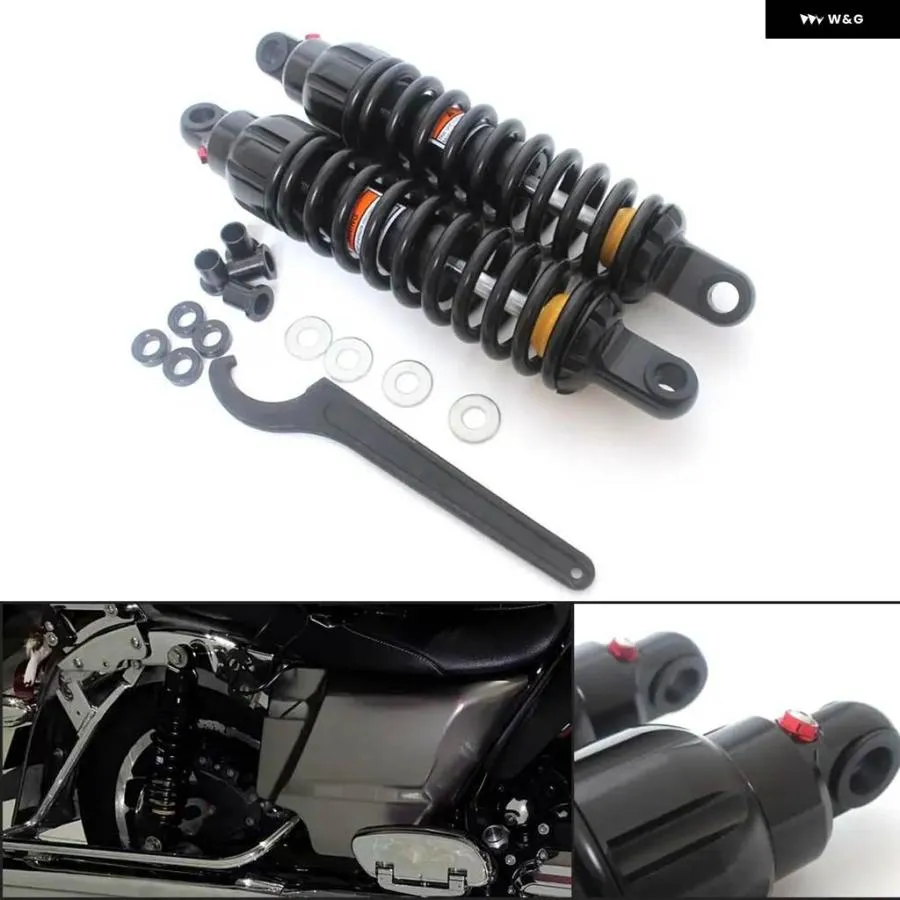 並行輸入品 325MM オートバイ ショッカー アブソーバー 1ペア リアサスペンション ショック アブソーバー ハーレー ホンダ