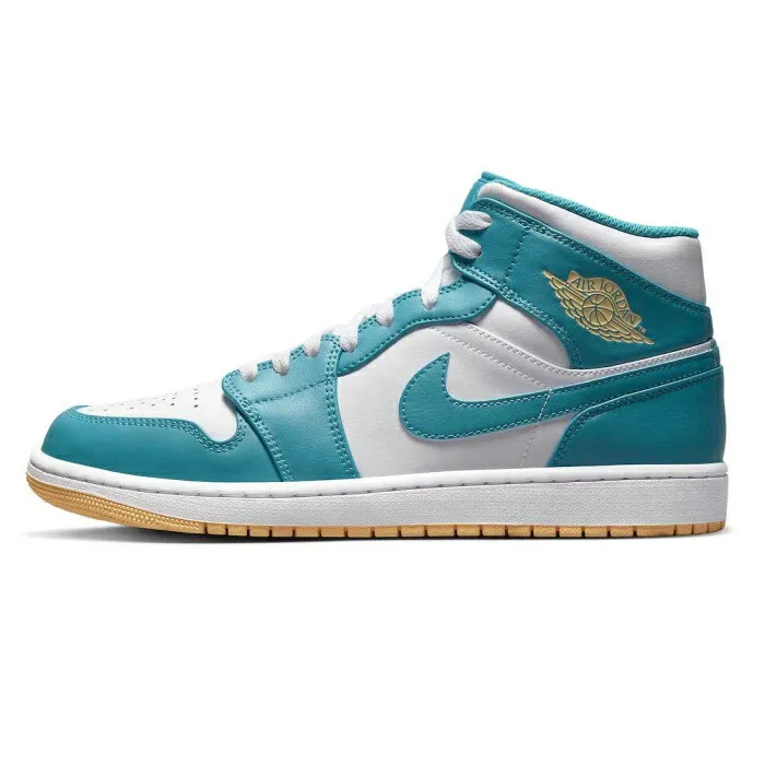 2023 NIKE / ナイキAir Jordan 1 Mid \"Aquatone\" /エアジョーダン1 ミッド アクアトーン 青【DQ8426-400】正規品 新古品【中古】
