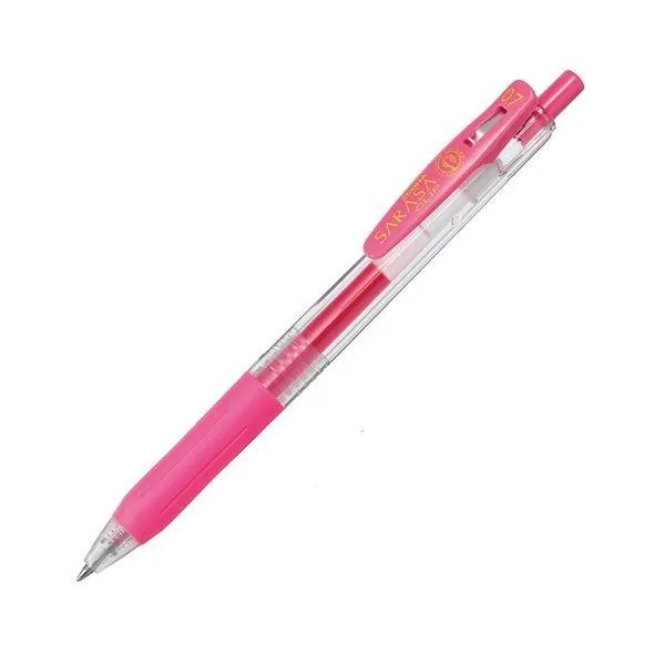 (まとめ) ゼブラ ゲルインクボールペン サラサクリップ 0.7mm ピンク JJB15-P 1本 〔×100セット〕 代引不可