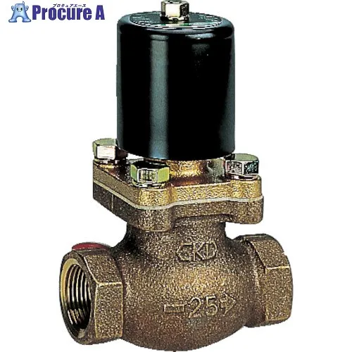 CKD パイロット式2ポート電磁弁 PVS-25A-210NO-AC200V 1個 ■▼582-2343 【送料都度見積】