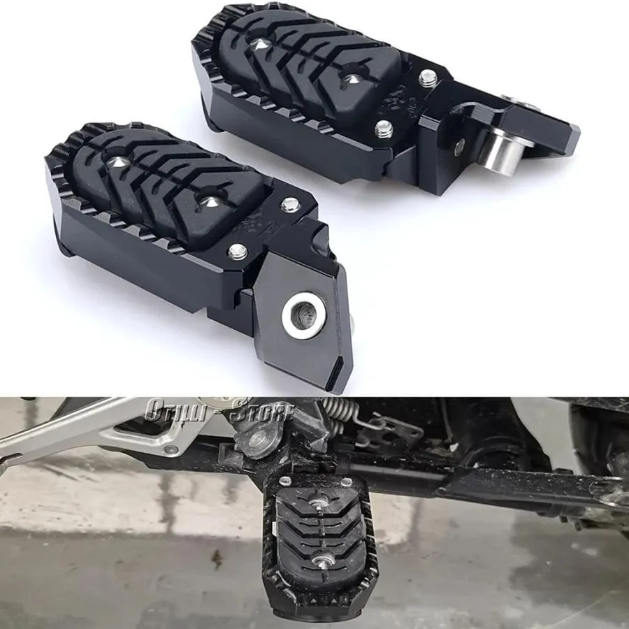 並行輸入品 バイクフロントフットペダルアクセサリー BMW F750 F850 R1200 R1250GS アドベンチャー 2020-2023