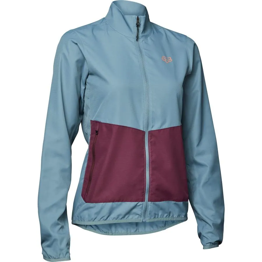【並行輸入品】Fox Racing Women's Standard Ranger Wind Jacket, SEA Foam, Small