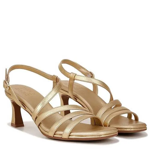 送料無料 ナチュラライザー Naturalizer レディース 女性用 シューズ 靴 ヒール Galaxy - Dark Gold