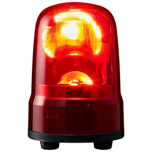 PATLITE パトライト 小型LED回転灯 赤 AC100～240V SKS-M2J-R