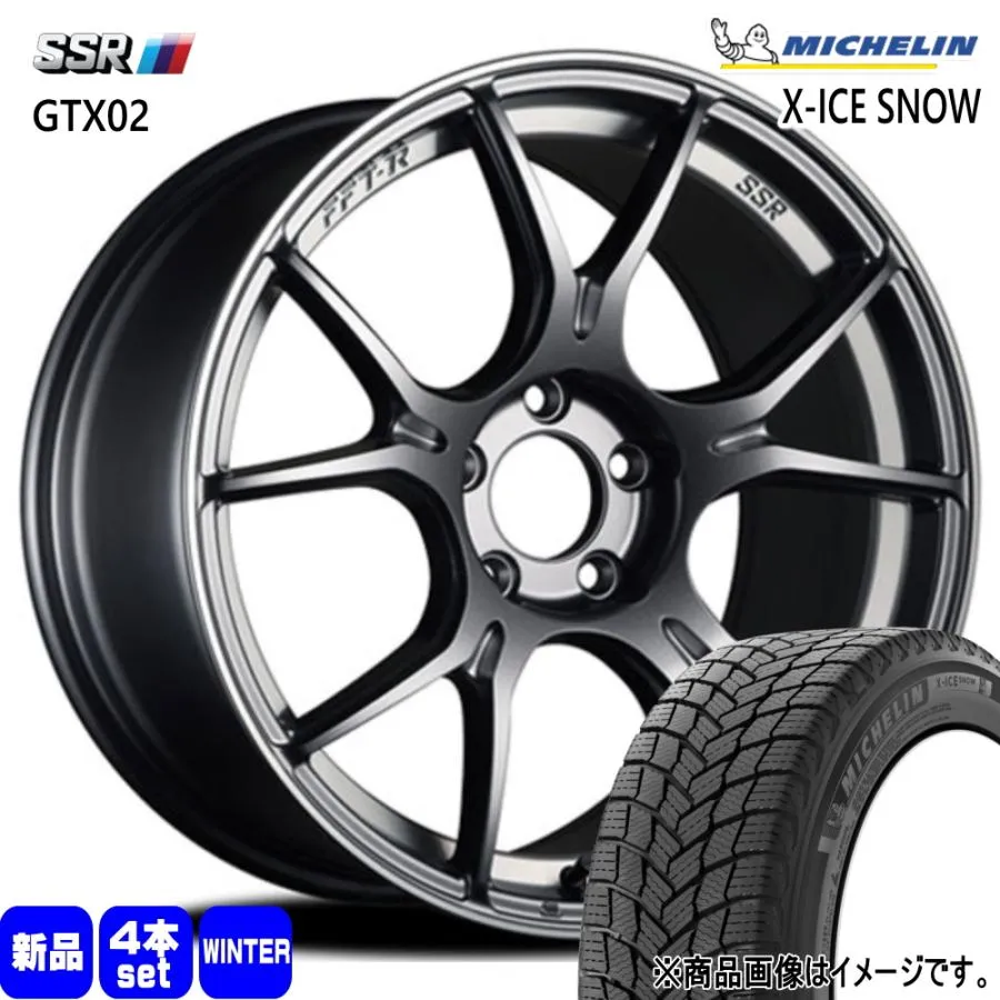 225/45R18 95H XL ミシュラン X-ICE SNOW 冬用 スタッドレスタイヤ GTX02 WRX S4 RX-8 クラウン  18インチ