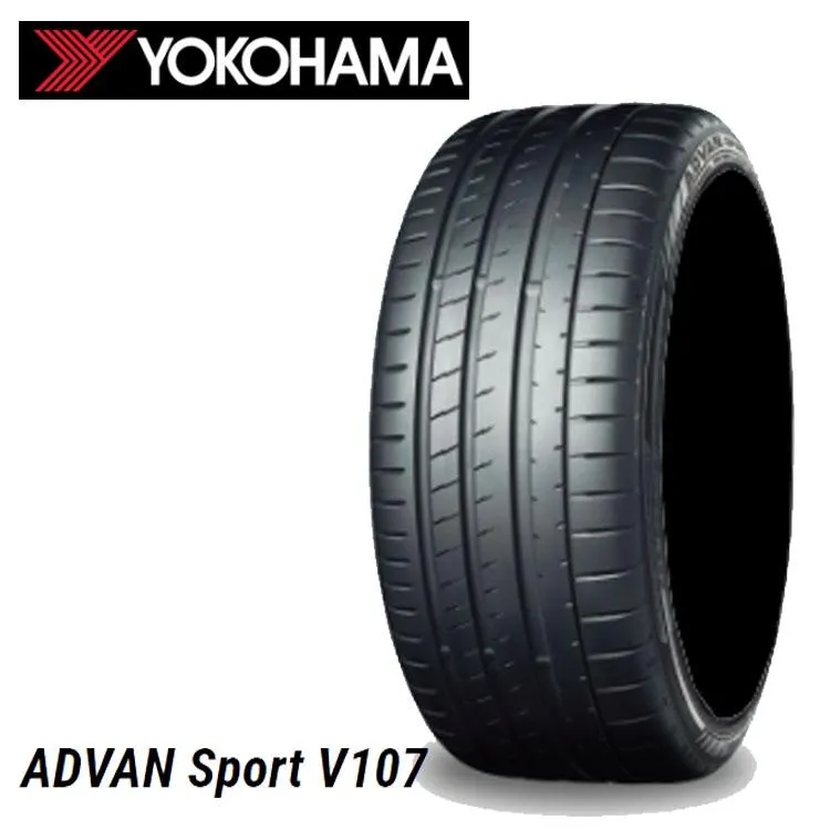 245/40ZR20 99(Y) XL 【2本セット 新品】 送料無料 ヨコハマタイヤ サマータイヤ YOKOHAMA ADVAN Sport V107 (20インチ)