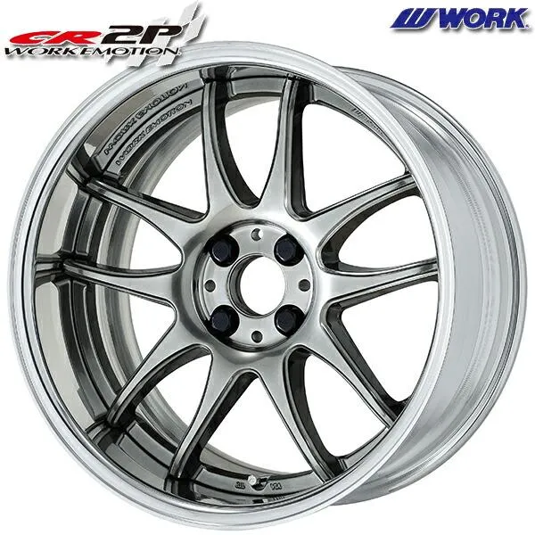 サマータイヤ ホイールセット 215/65R16インチ 4H100 WORK ワーク エモーション CR2P GTS マッドスター ラジアルM/T ホワイトレター