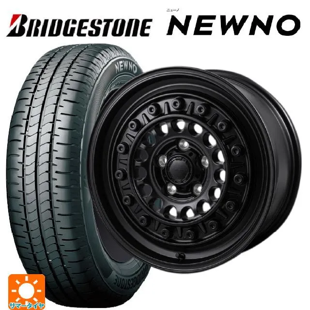 送料無料 サマータイヤホイールセット 215/60R16 95H ブリヂストン ニューノ 正規品 ジャパン三陽 ハイブロック ターマー 16-7J