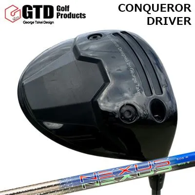 カスタムクラブ ジーティーディー コンクワーラー ドライバー スチールファイバー ネクサス ブルー/ブラックGTD Conqueror Driver SteelFiber NEXUS BLUE/BLACK