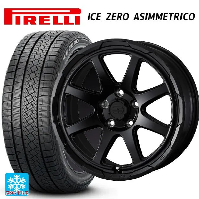 在庫有 送料無料 スタッドレスタイヤホイールセット 2024年製 205/60R16 96H XL ピレリ アイスゼロ アシンメトリコ 正規品 # ウ