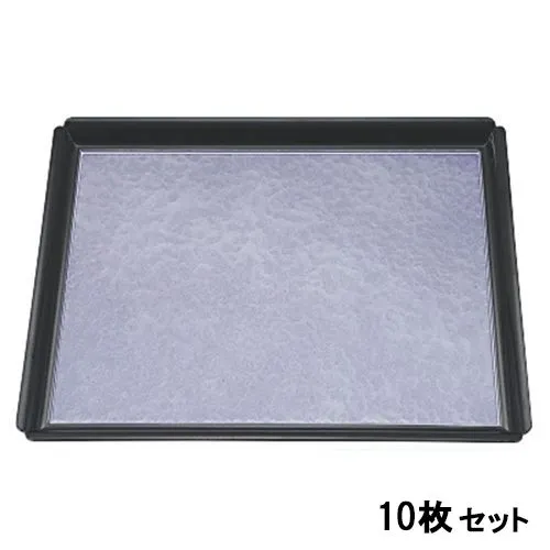 【10セット】角木瓜盆紫雲SL裏黒塗尺2 黒 /業務用/新品/送料無料