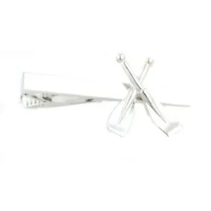 【送料無料】メンズアクセサリ― パドルタイクリップcrossed oars or paddles tie clip