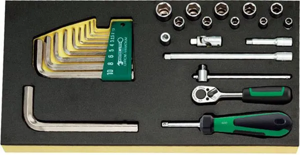 【メーカー在庫あり】 エスコ ESCO 1/4インチsq ソケットレンチセット EA612TA-11 JP店