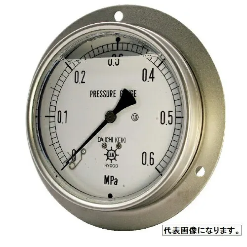 第一計器 GRSグリセリン入り圧力計（ステンレスケース） ( SUS-GRS-DU-R1/4-60X0.1MPA )