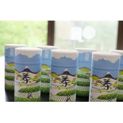 ふるさと納税 焼津市 オリジナルCANに深蒸し静岡茶200g入り(a10-450)
