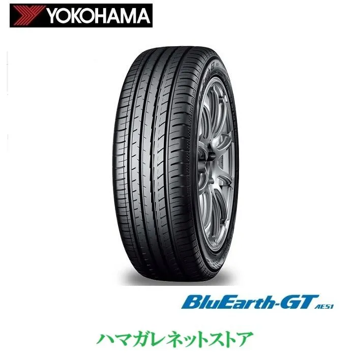 サマータイヤ YOKOHAMABluEarth-GT AE51 ヨコハマブルーアースGT AE51 195/60R17 90V ４本セット 夏タイヤ