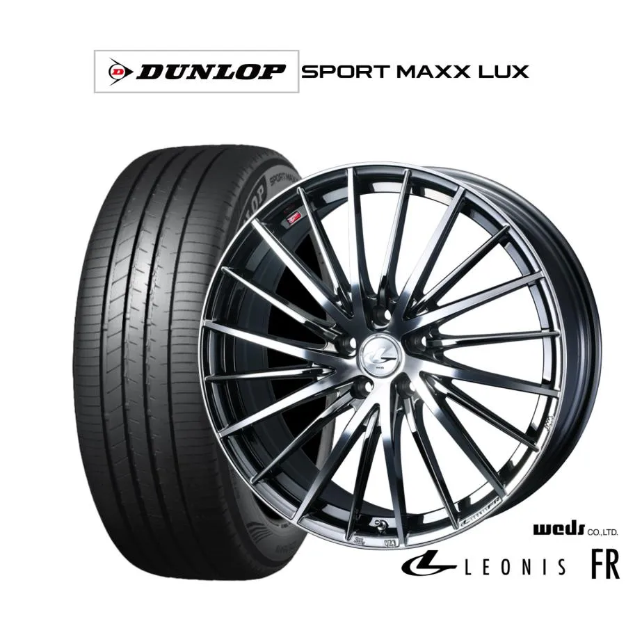 サマータイヤ ホイール4本セット ウェッズ レオニス FR ダンロップ SPORT MAXX LUX 245/50R19