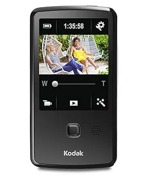 【中古】Kodak ポケットビデオカメラ PLAYTOUCH ブラック PLAYTOUCH-B