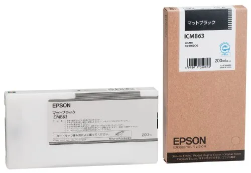 EPSON エプソン インクカートリッジ ICMB63 [マットブラック]