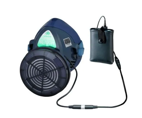 アズワン 電動ファン付き呼吸用保護具（アスベスト対応） EA800MR-4 1個