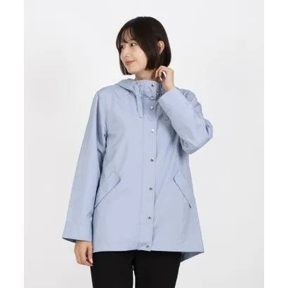 レリアン Leilian フーデッドコート （サックス）