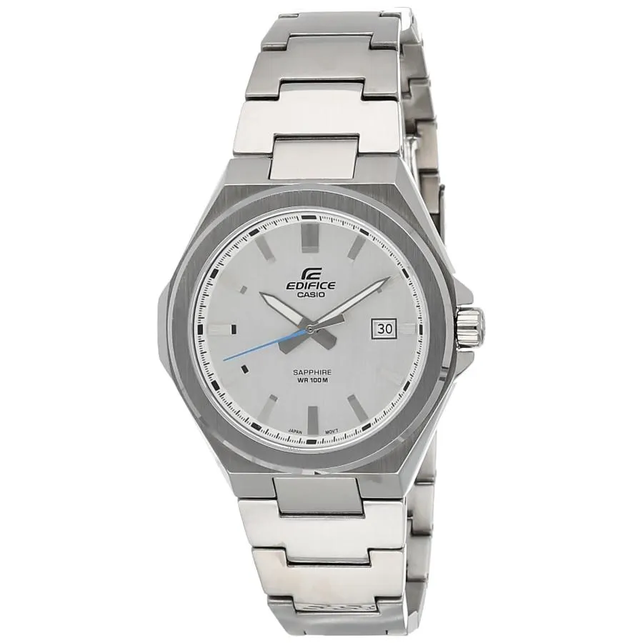 Casio Edifice EFB-108D-7AV 45mm クォーツ サファイアクリスタル 100M防水 ステンレス デイト腕時計