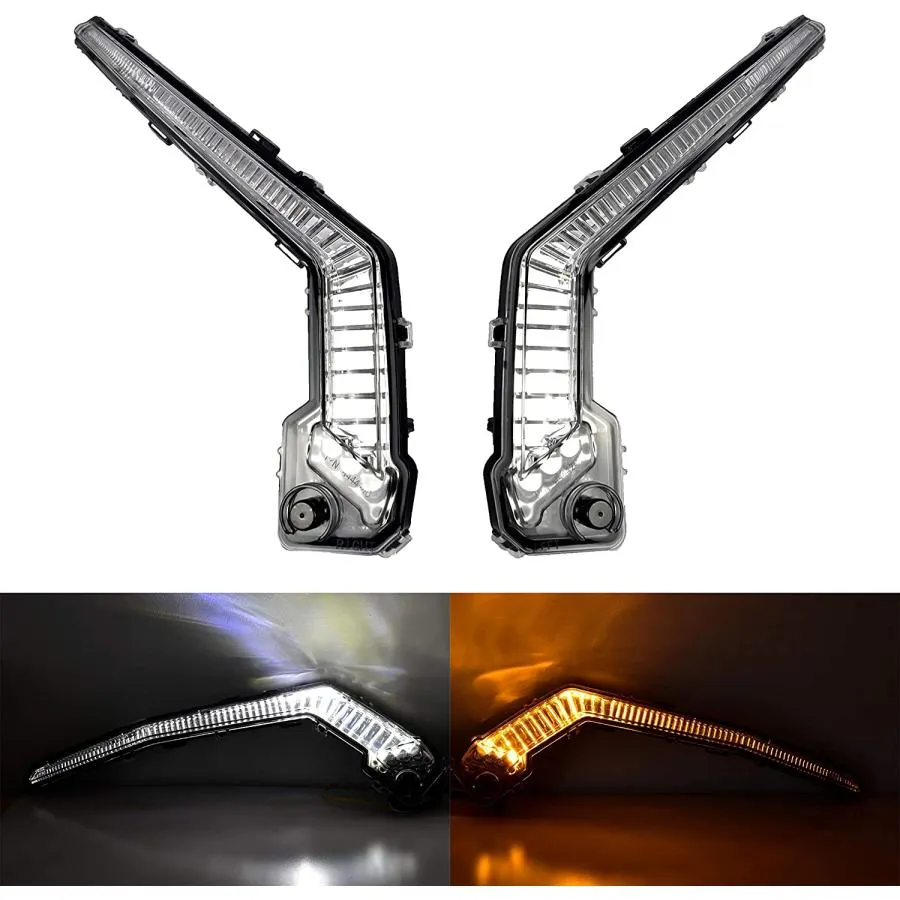 【並行輸入品】 フロントLEDシグネチャーライトウィンカーライトアセンブリUTV Can-Am Maverick X3 XDS XRS Max Tur