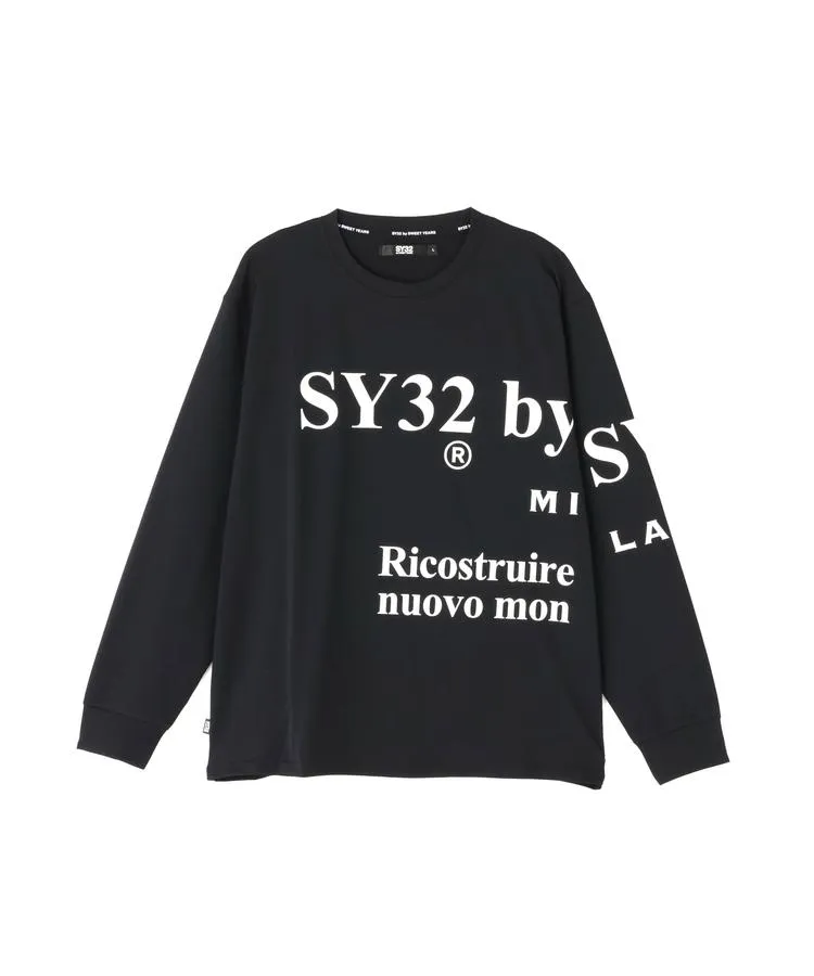 【RoyalFlash】SY32 by SWEET YEARS/NEW SEPARATE GRAPHIC L/S TEE