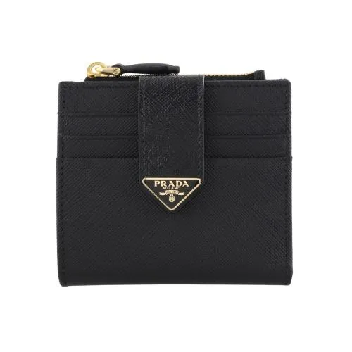 プラダ カードケース レディース サフィアーノ トライアングルロゴ ブラック PRADA 1ML047 2C7X F0002 NERO