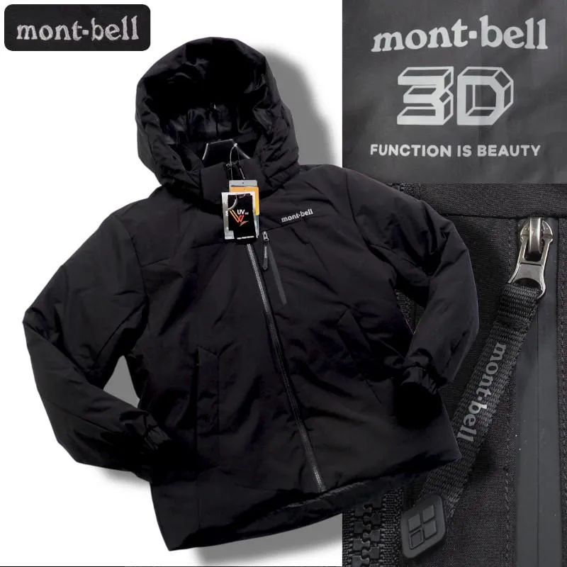 新品正規 mont-bell モンベル 高機能中綿 Air SynCloud 重防寒 エコダウン ジャケット メンズ105(XL)ブラック(BLACK) WMJJ801