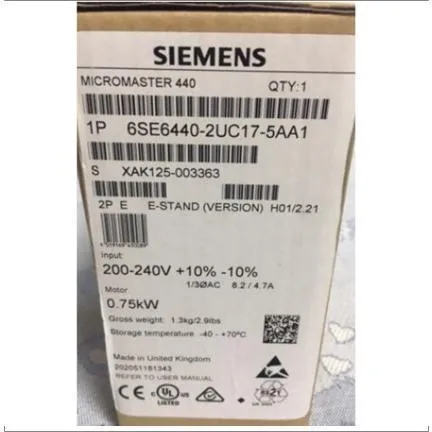 1PC New  6SE6440-2UD17-5AA1 6SE6 440-2UD17-5AA1