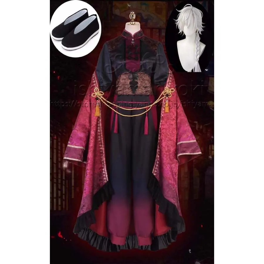 バーチャルYouTuber VTuber 風 葛葉 コスプレ衣装 ウィッグ 靴 コスチューム 演出服 アニメ ゲーム ハロウィン cosplay 変装