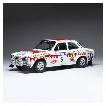 IXO 1/18スケール フォード エスコート MK I RS 1600 74 1000湖6H.Mikkola/J.Davenport 18RMC141