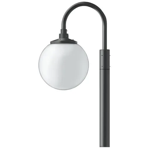 岩崎電気 HGA3019W 組み合わせ 「HG3003-0 + HGA3006WG」 HIDポールライト(グローブタイプ)