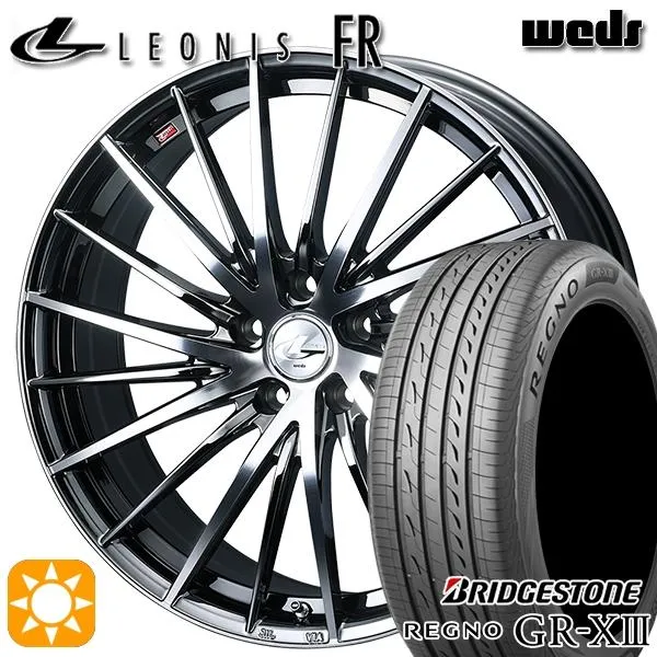 サマータイヤ ホイール4本セット 245/35R20インチ 5H114.3 Weds ウェッズ レオニス FR BMCMC ブリヂストン レグノGR-X3