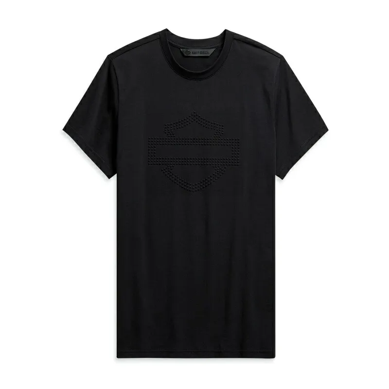 HARLEY-DAVIDSON 純正（ハーレーダビッドソン）メンズ エンボスロゴTシャツ - スリムフィット_99095-20VH