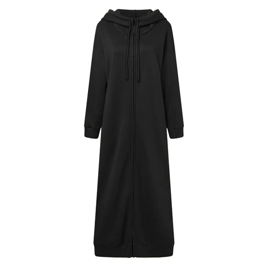 【並行輸入品】PVCS Womens Fleece Sherpa Lined Hooded Coat Solid Color Mid Leng