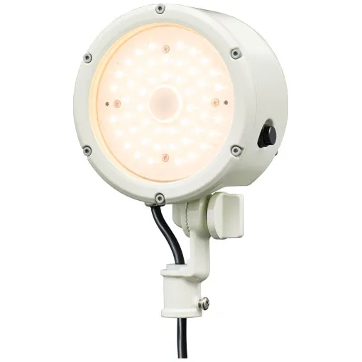 E30015W/LSAN9/W<br>LED投光器 レディオック フラッド ルント 33Wタイプ 広角タイプ 電球色<br>屋外・屋内用 電源ユニット内蔵形<br>岩崎電気 施設照明