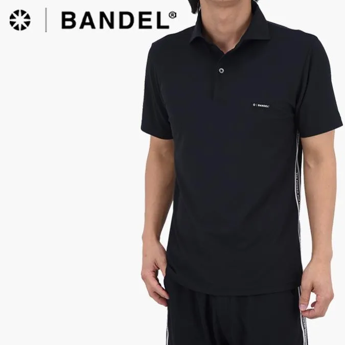 【26SS】BANDEL GOLF バンデルゴルフ CONCEPT NOTES TAPING POLO SHIRT / カノコ素材 デザインテープ ポロシャツ スポーツ 半袖  メンズ M-XXL BGS-6STDPL